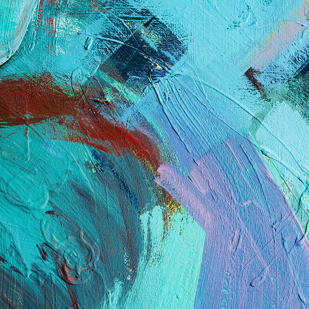 Coloredpaintstrokes.Abstractartbackground.Detailofaworkofart.ContemporaryArt.Colorfultexture.thickpaintsurface
